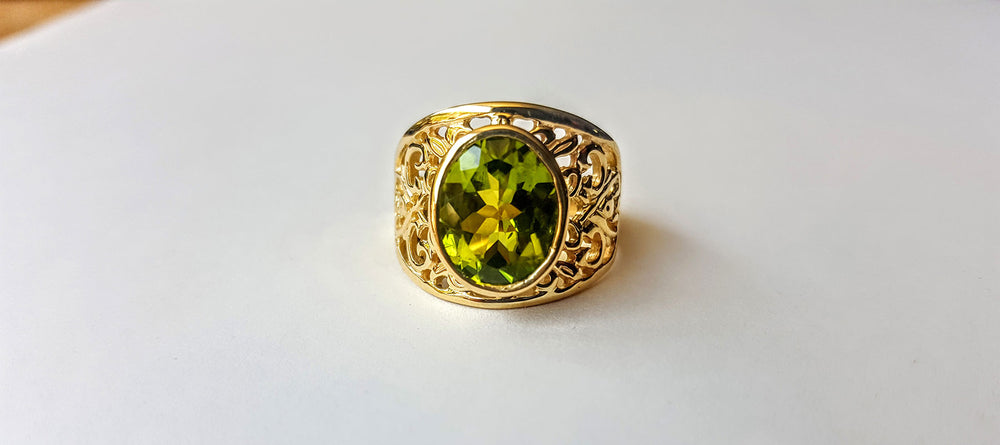 Handcrafted Jewellery Gold Ring