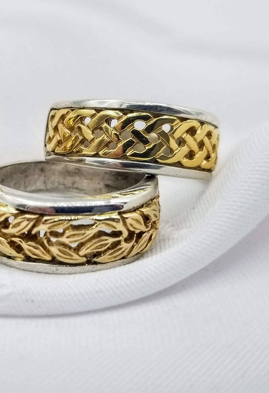 Handcrafted Jewellery Celtic Bands