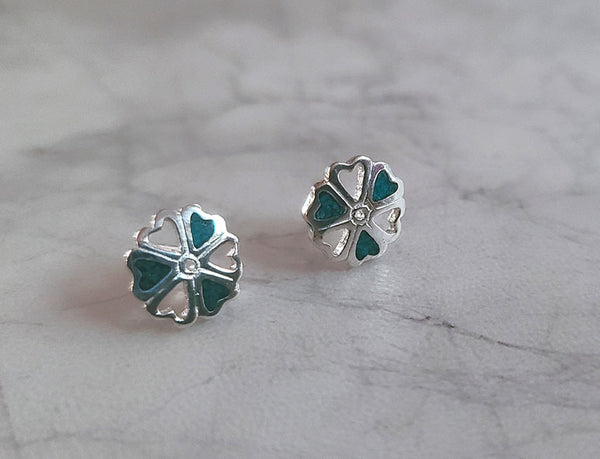 Hearts and Clover Earring