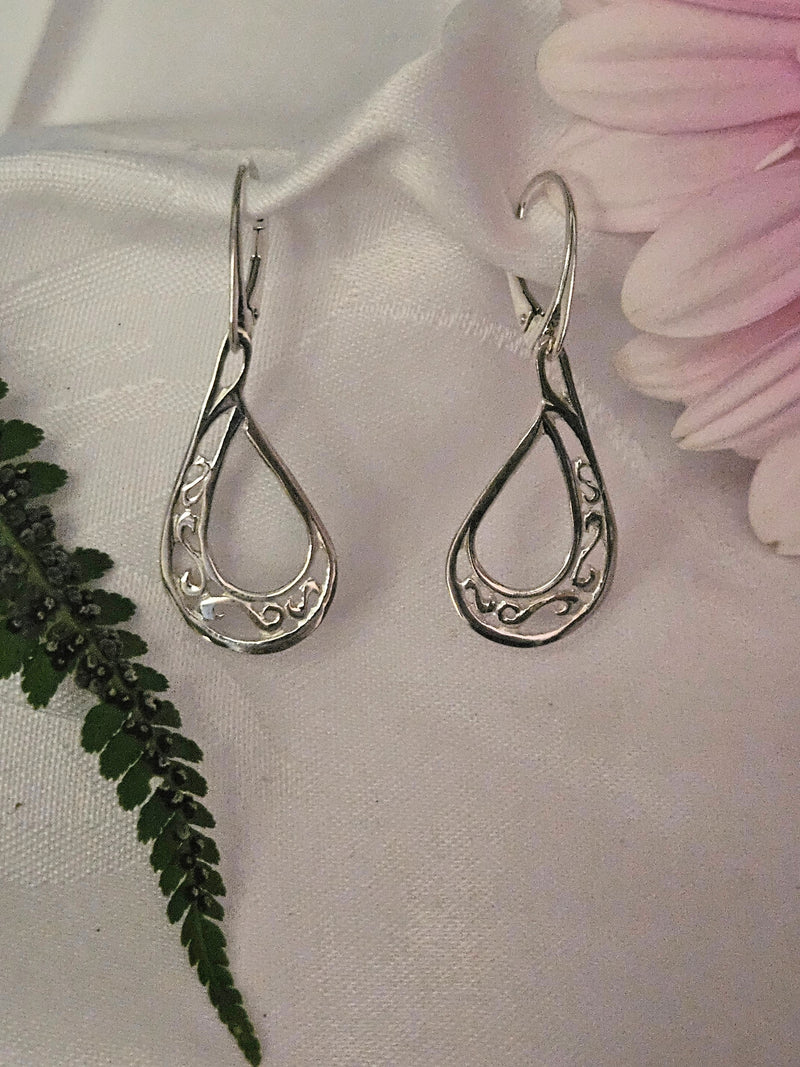 Oval Filigree Earrings